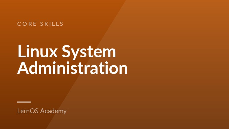 Linux System Administration